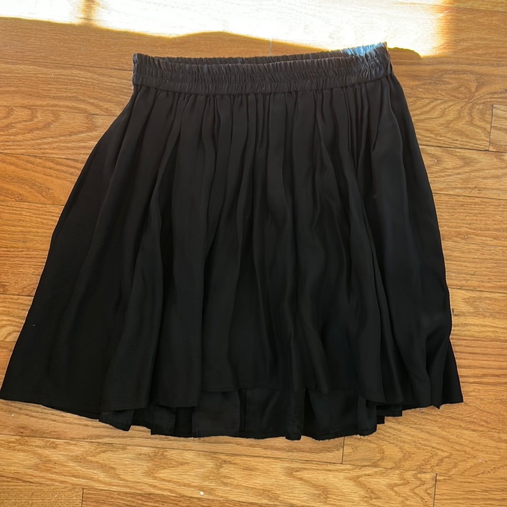 COPY - Women’s Otte New York black simple classic silk skirt size P (S)